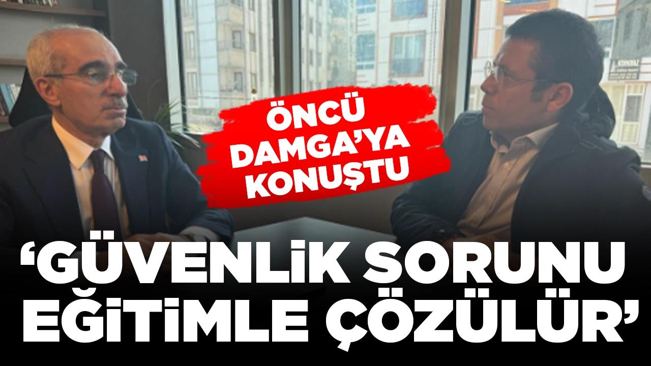 Hamit Öncü: Güvenlik sorunu eğitimle çözülür