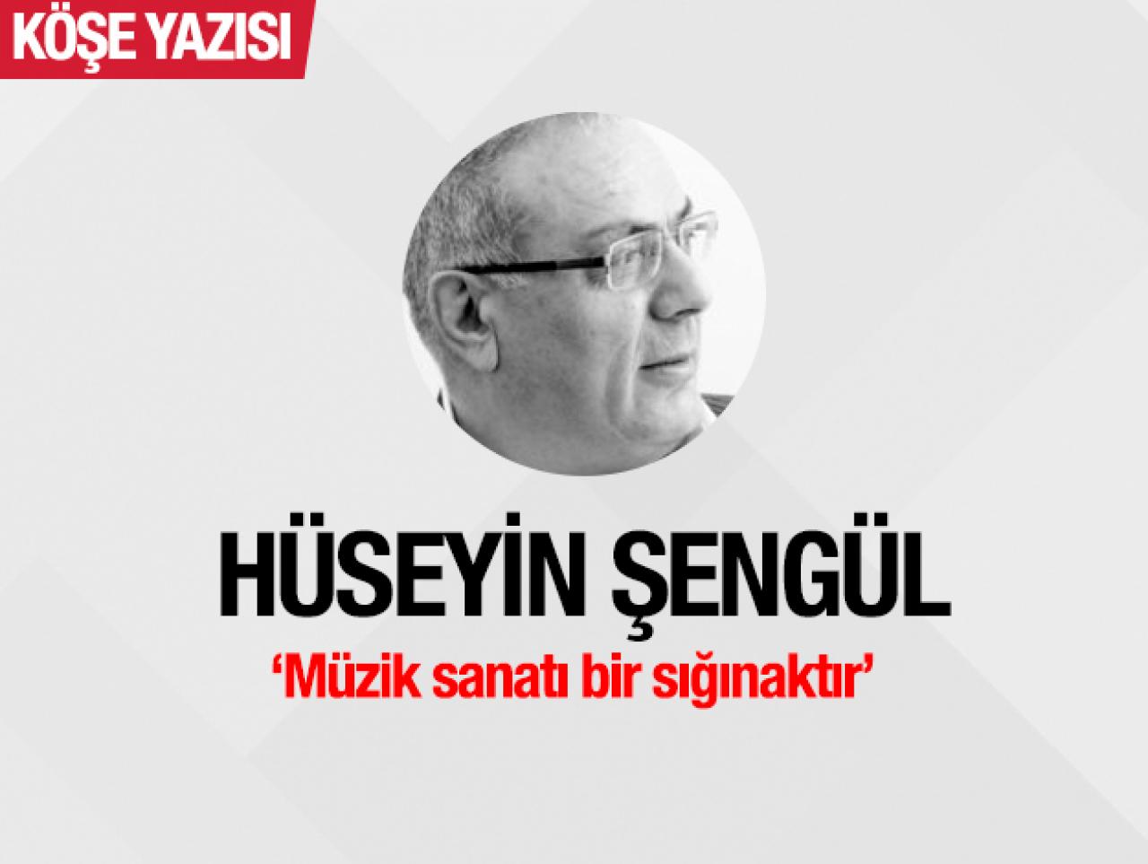 Müzik sanatı bir sığınaktır