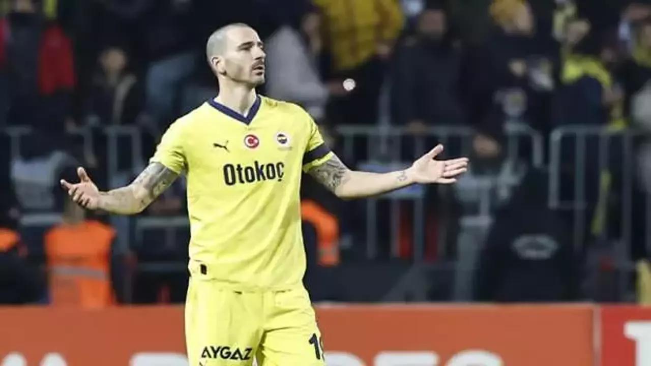 Fenerbahçe'de Bonucci beklentileri karşılayamadı