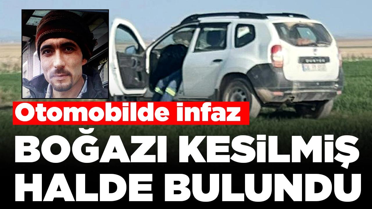 Dehşete düşüren olay: Sürücü koltuğunda boğazı kesilmiş halde bulundu