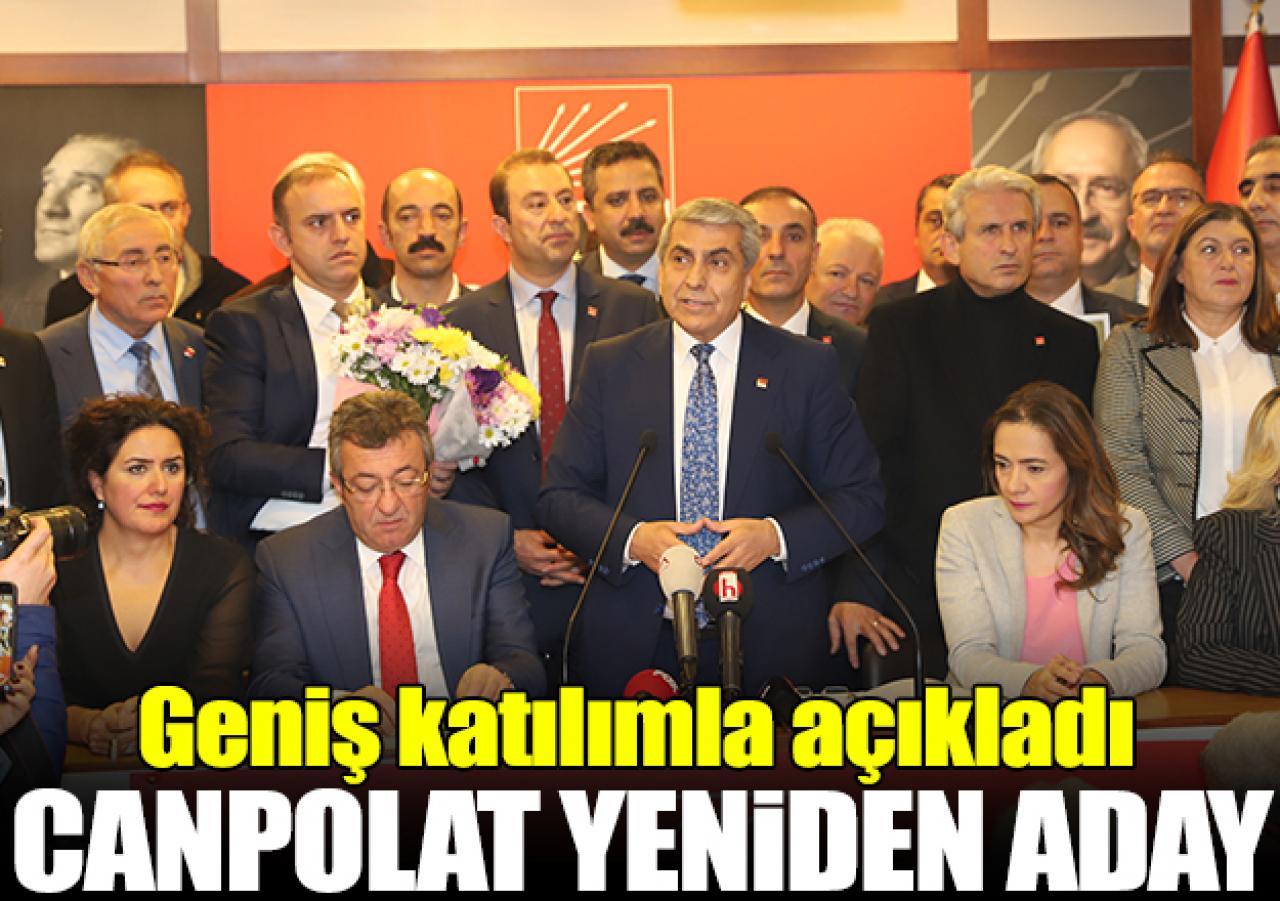 Canpolat adaylığını açıkladı