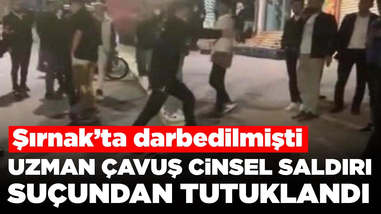 Taciz iddiasıyla darbedilen uzman çavuş tutuklandı