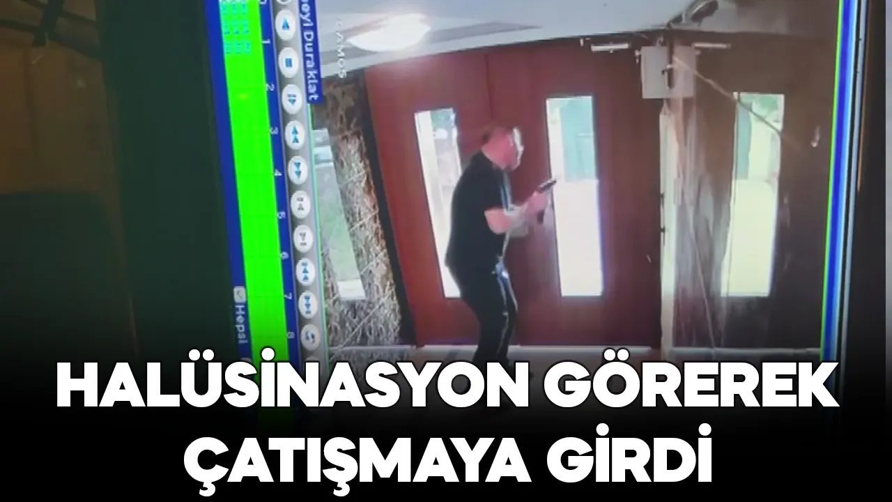 Büyükçekmece'de halüsinasyon görerek silahlı çatışmaya girdi, ortalığı birbirine kattı!