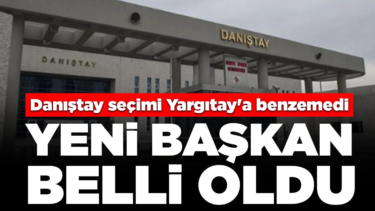 Danıştay seçimi Yargıtay'a benzemedi: Yeni başkan belli oldu