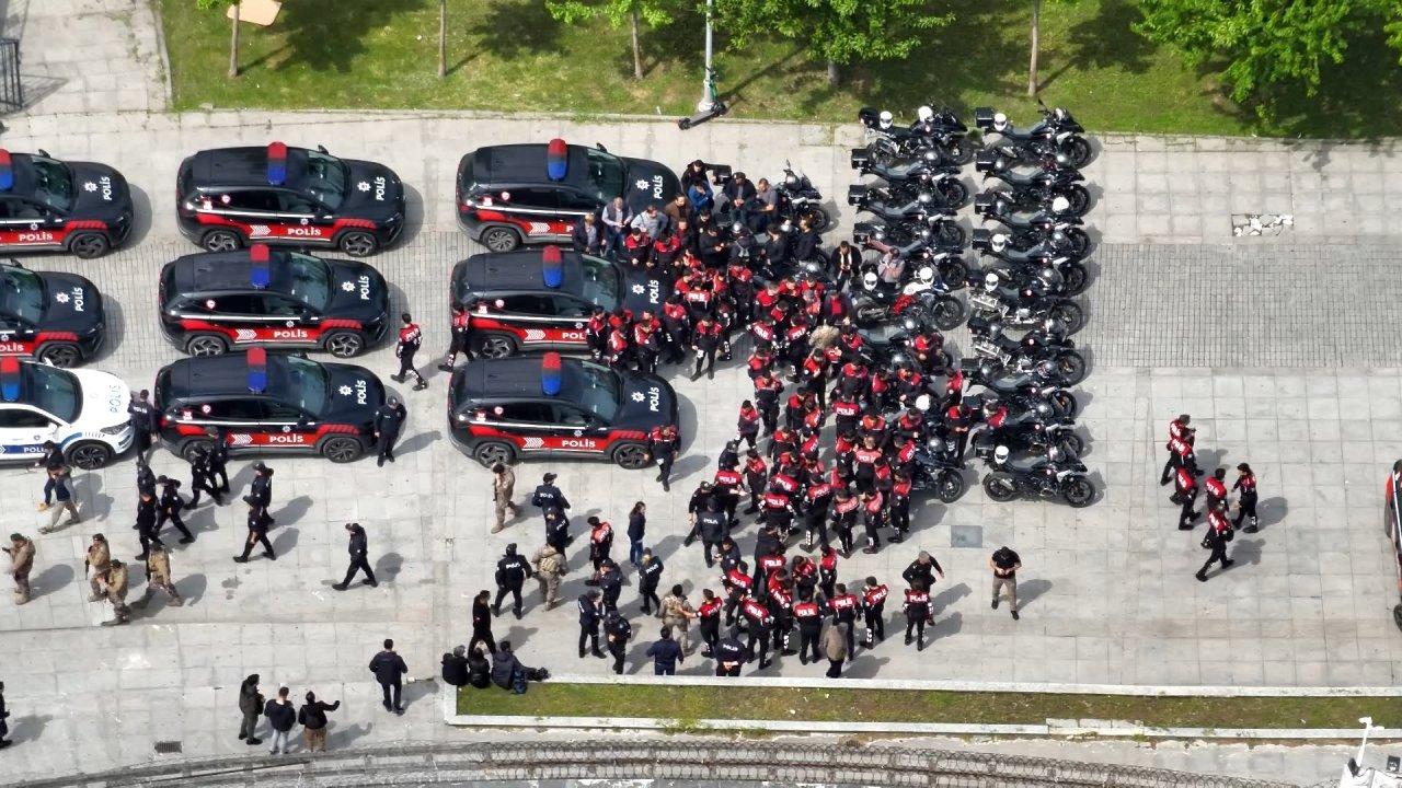 İstanbul'un iki ilçesinde 1 Mayıs öncesi denetim: 1 kişi gözaltına alındı