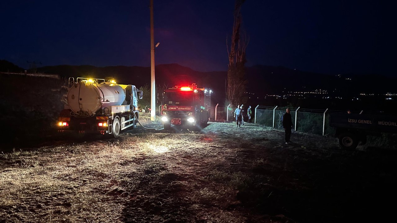 Ödemiş'te çıkan orman yangını kontrol altına alındı