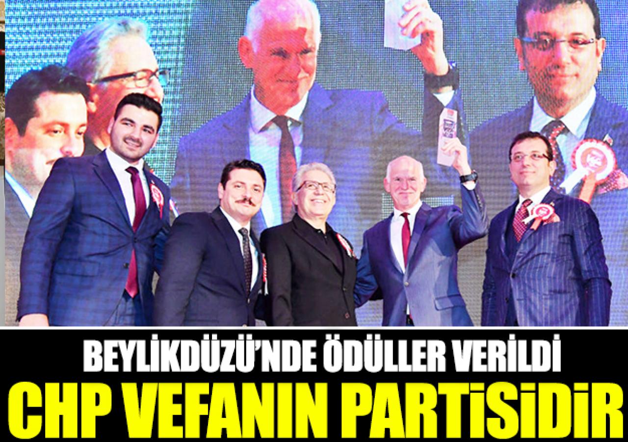 CHP vefanın partisidir