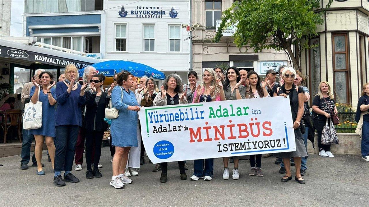 Adalar halkından İETT'ye minibüs tepkisi