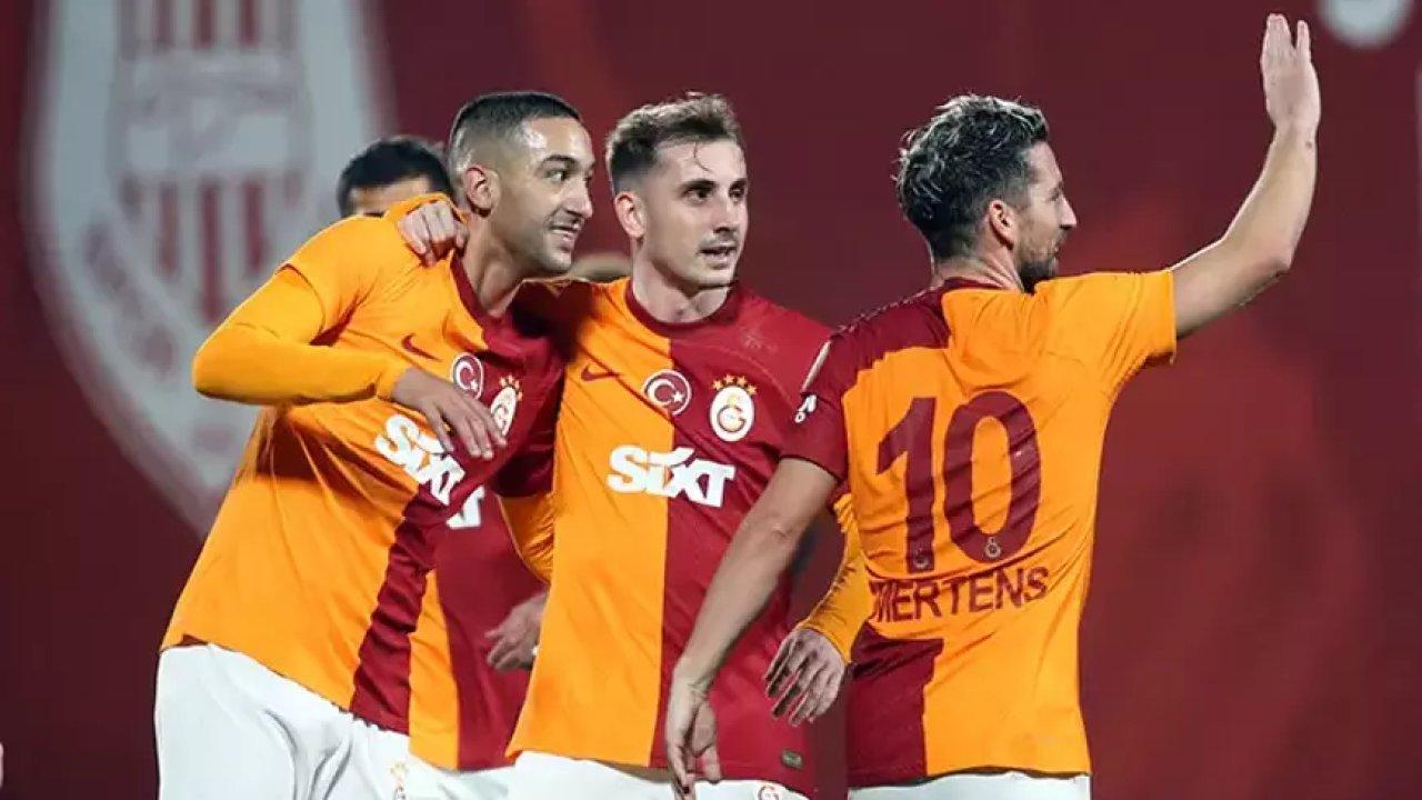 Galatasaray şampiyonluk için sahaya çıkıyor!