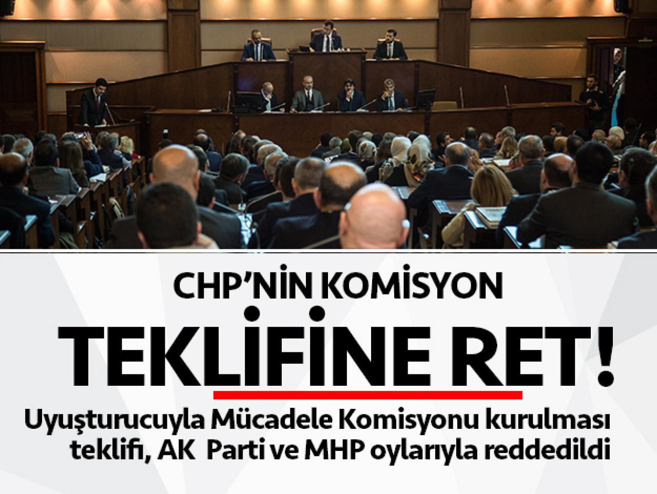 CHP'nin komisyon talebi reddedildi