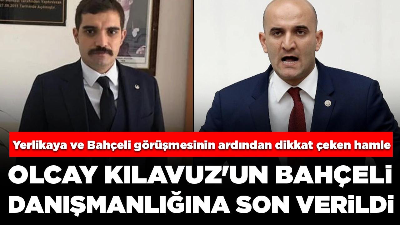 Bakan Yerlikaya ve Bahçeli görüşmesinin ardından dikkat çeken hamle: Olcay Kılavuz'un Bahçeli danışmanlığına son verildi