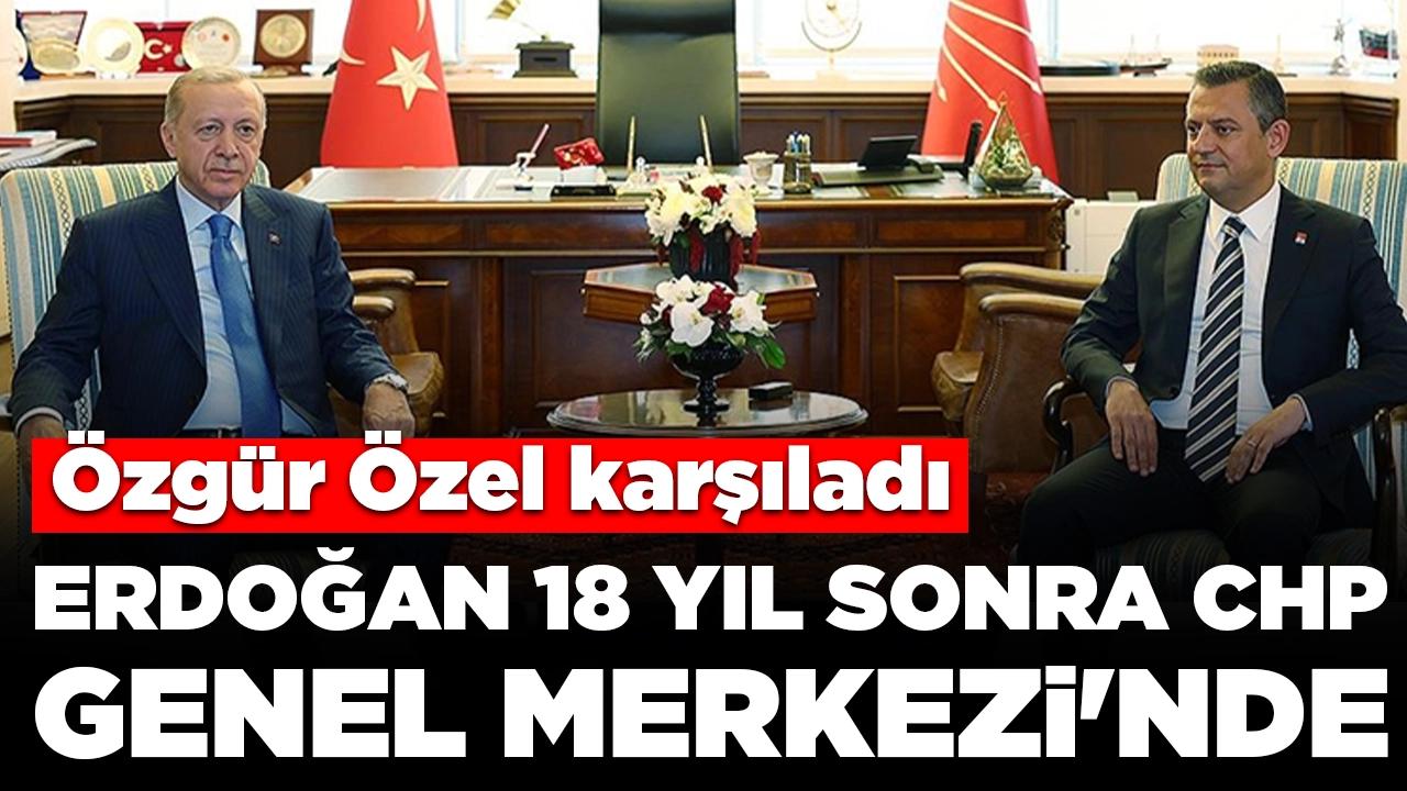 Cumhurbaşkanı Erdoğan ile Özgür Özel görüşmesi sona erdi