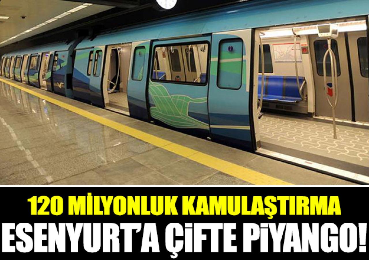 Esenyurt'a çifte piyango