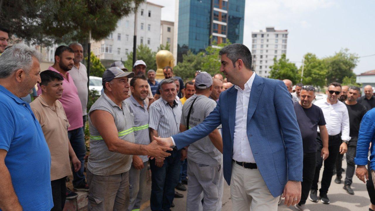 Kartal Belediyesi'nde bayramlaşma töreni