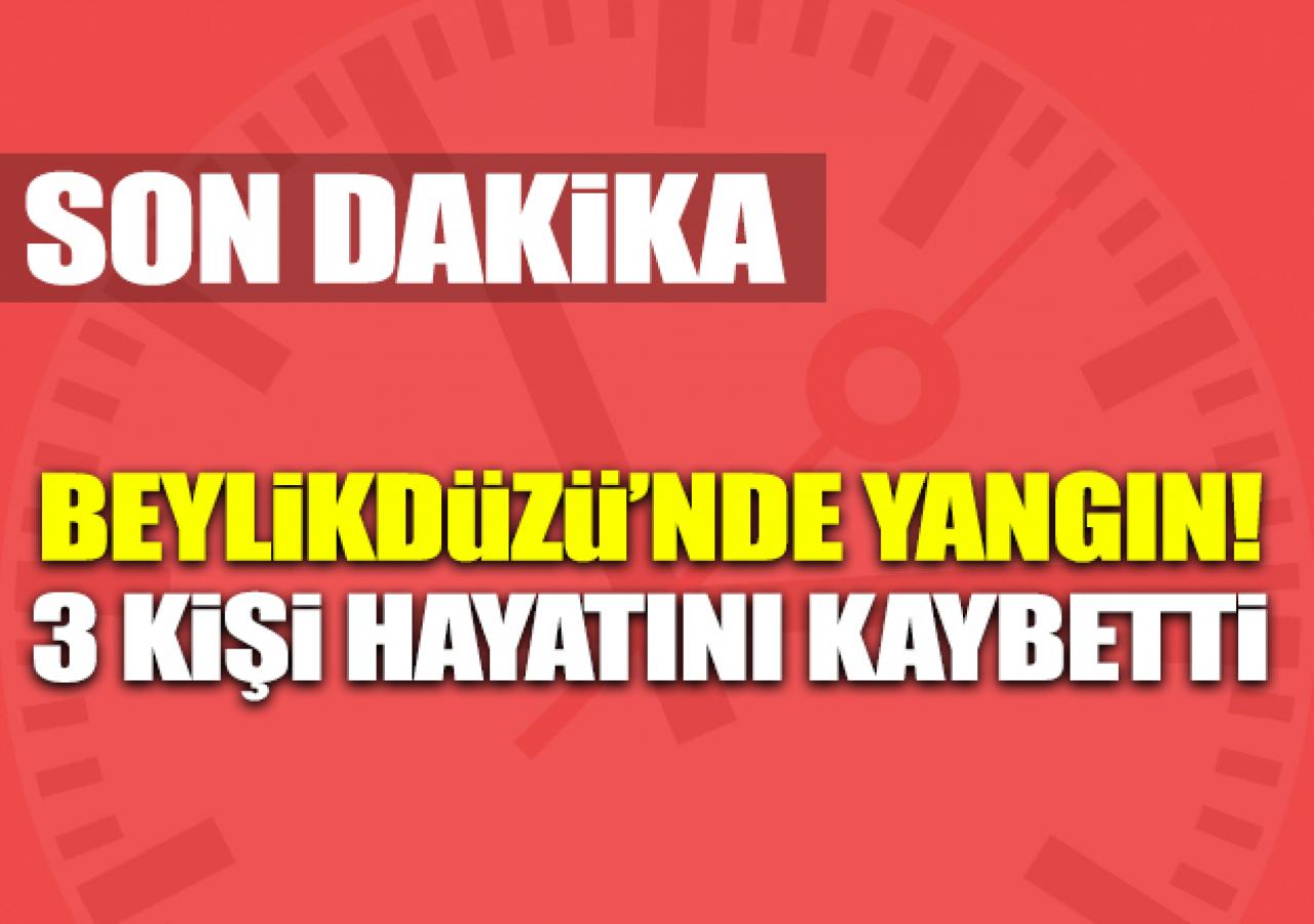 Beylikdüzü'nde kağıt toplayıcılarının kaldığı konteynırda yangın: 3 ölü