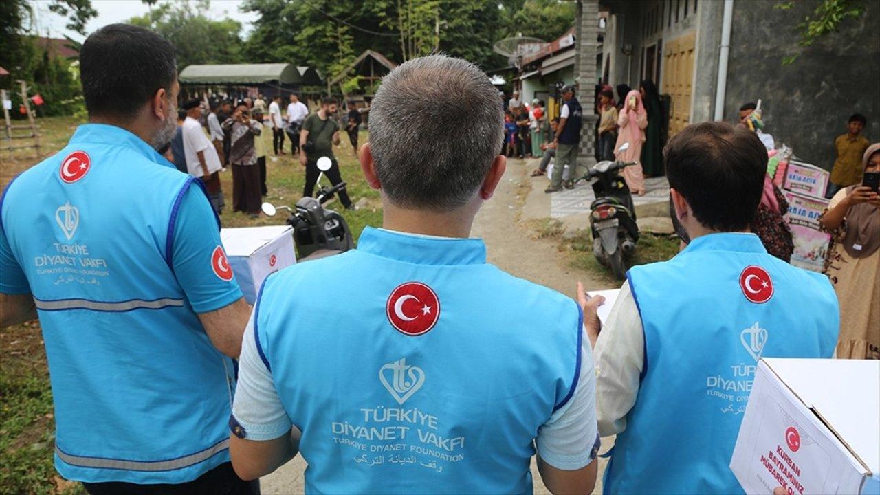 Türkiye Diyanet Vakfı ihtiyaç sahibine 35 milyona yakın kurban eti dağıttı