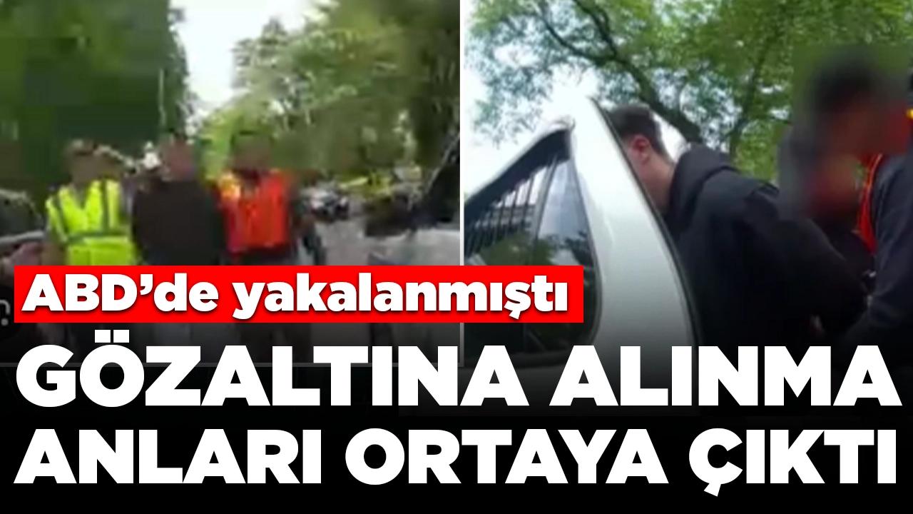 ABD'de yakalanmıştı: Timur Cihantimur'un gözaltına alınma anları ortaya çıktı