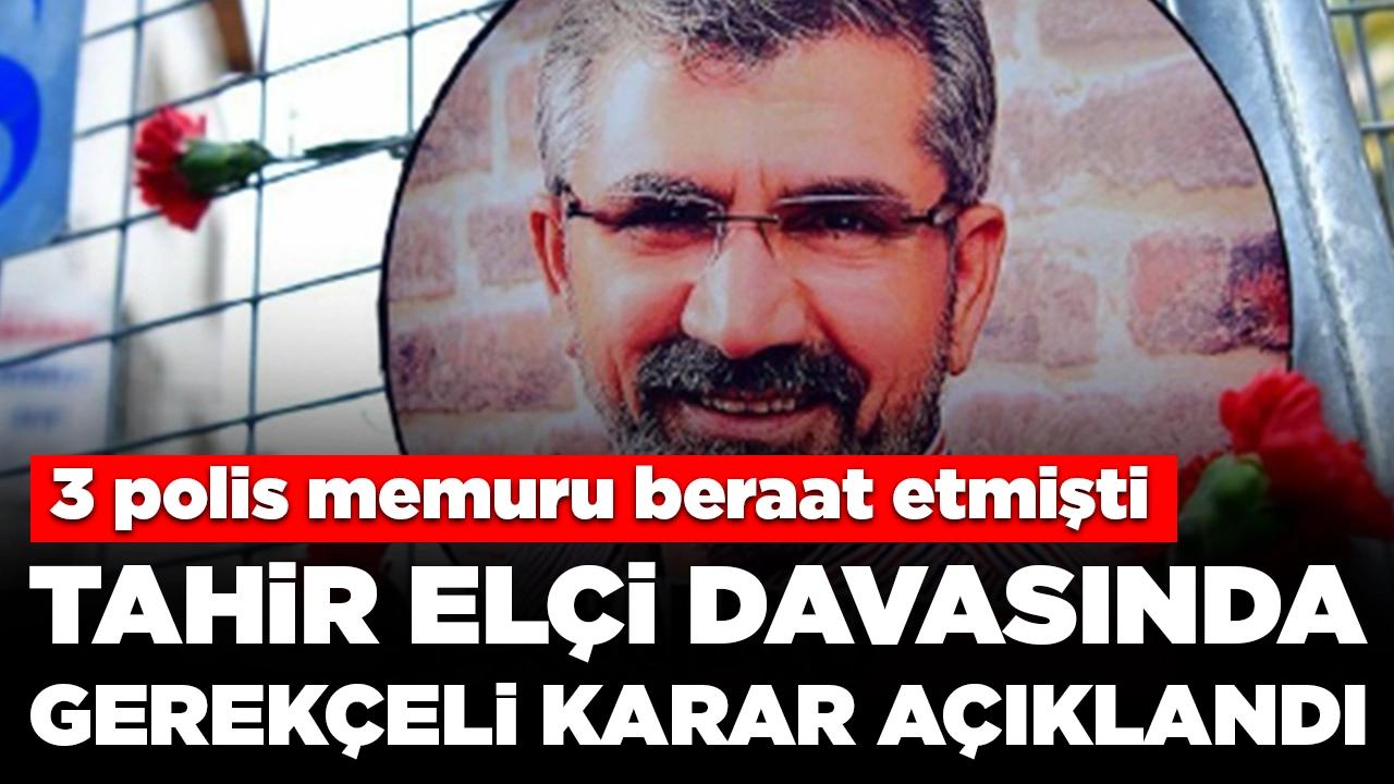 Polis memurları beraat etmişti: Tahir Elçi davasında gerekçeli karar açıklandı