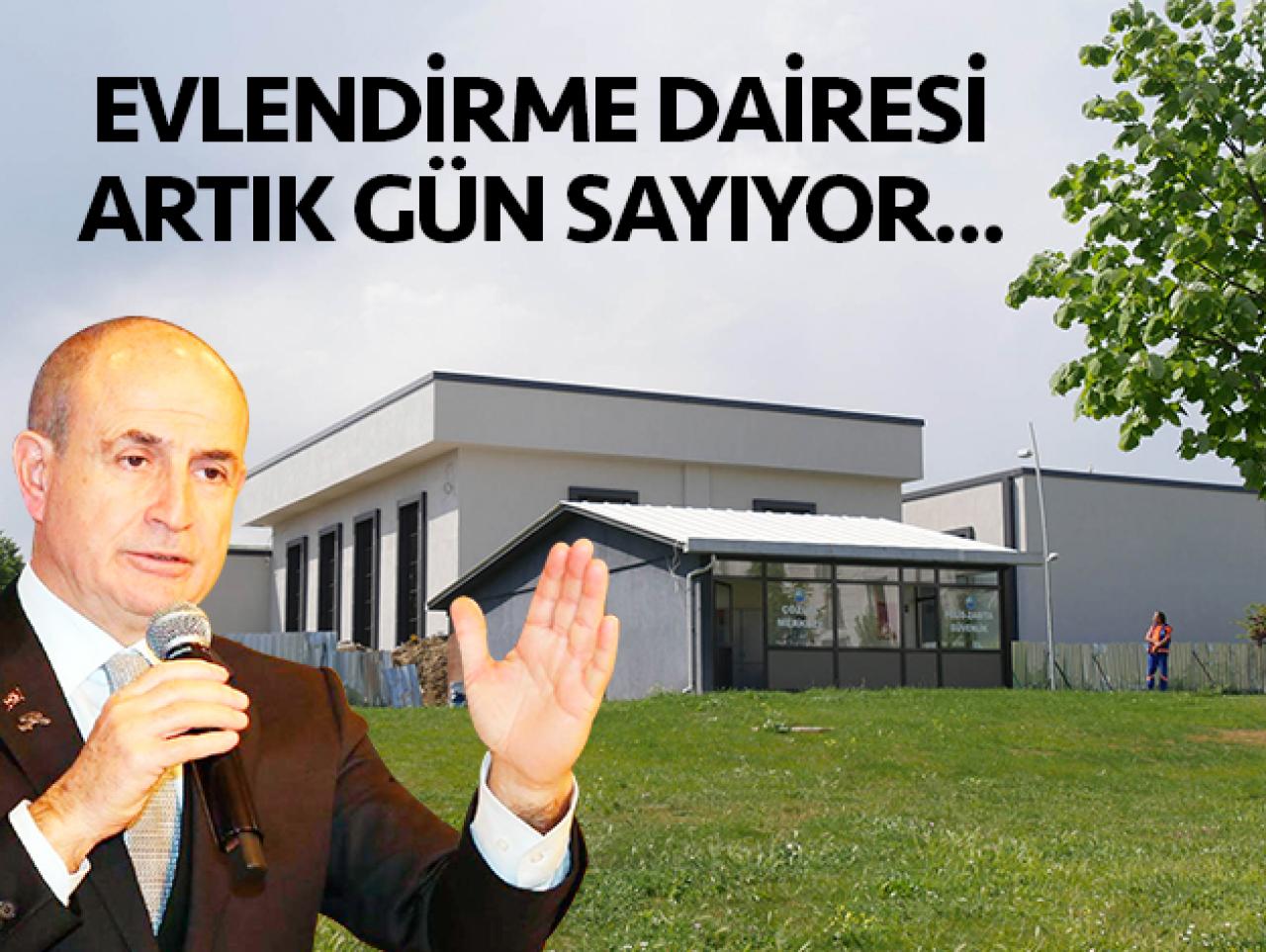 Evlendirme dairesi gün sayıyor