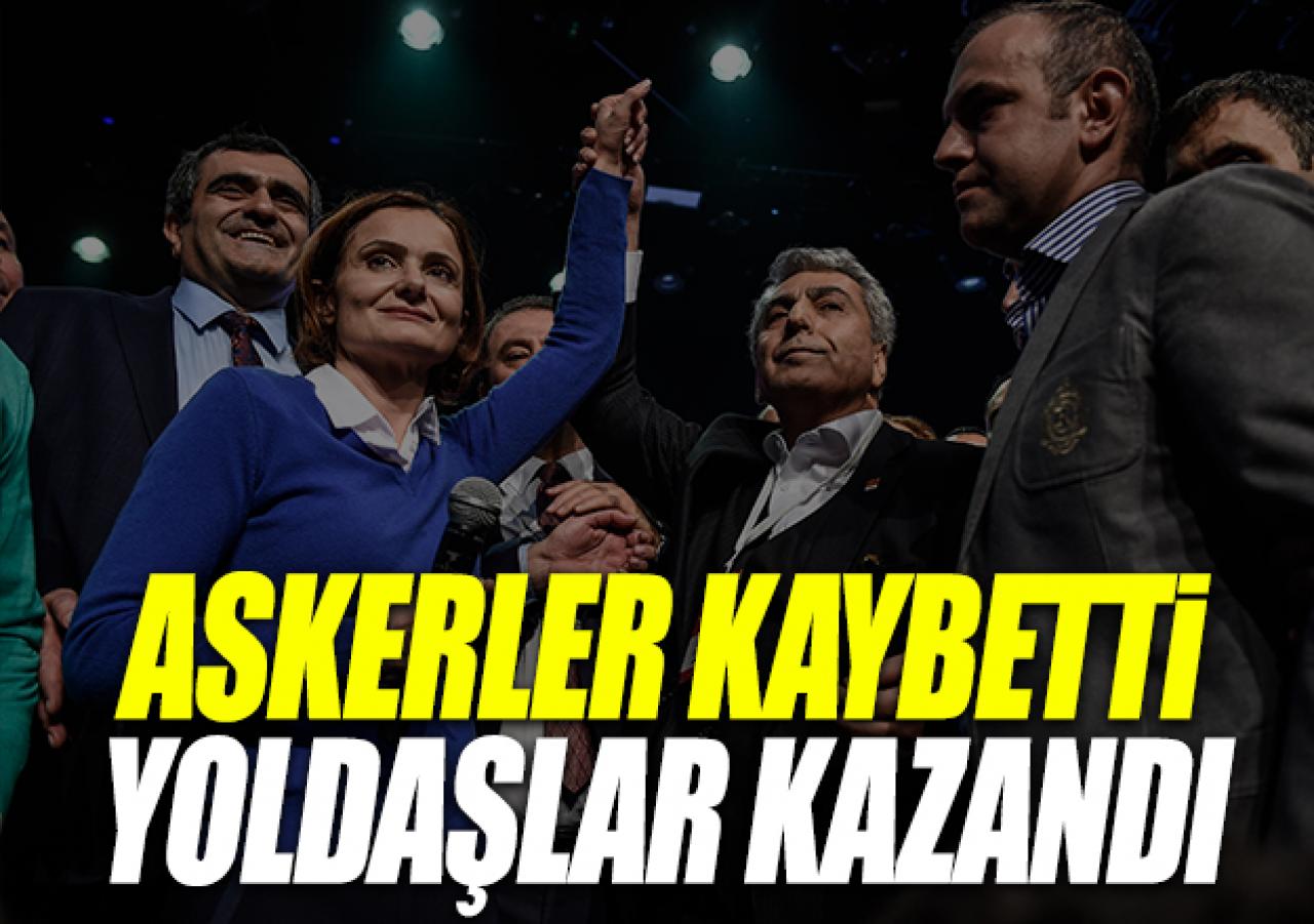 Askerler kaybetti yoldaşlar kazandı