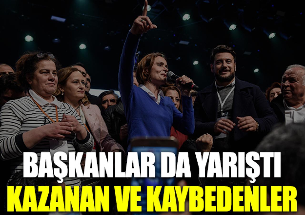 Başkanlar da yarıştı