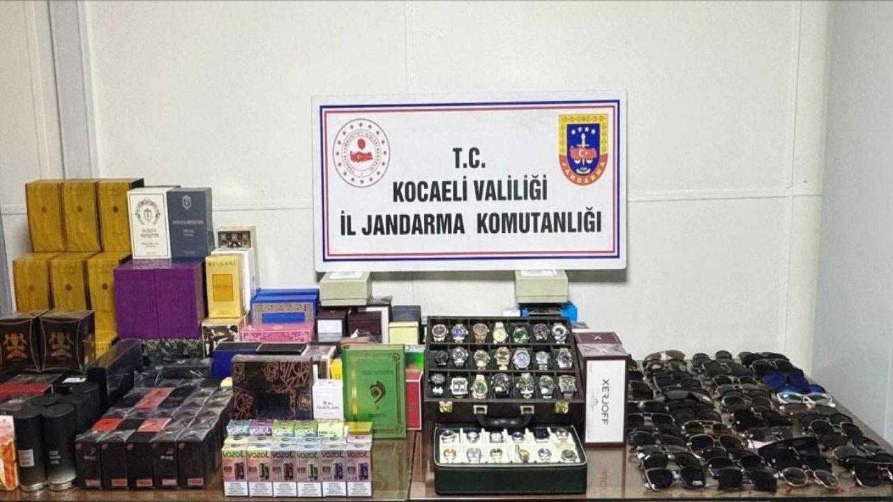 Kocaeli’de sahte ve kaçak ürün operasyonu: 3 gözaltı