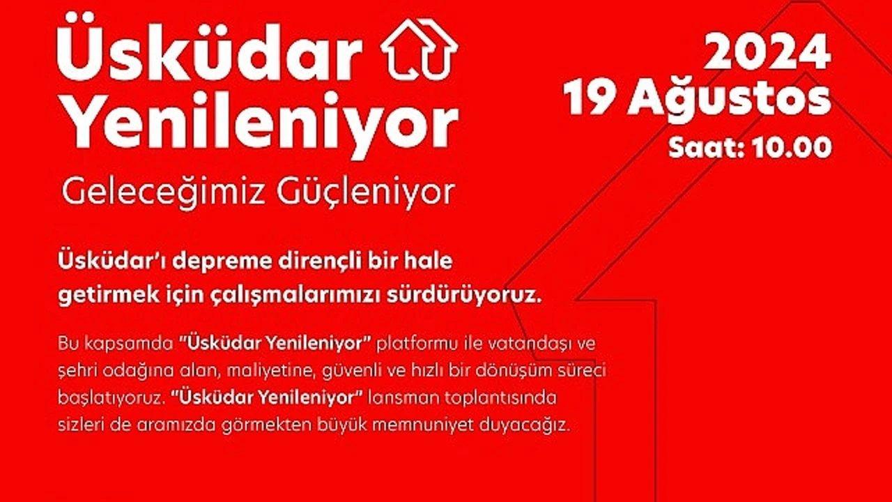 Üsküdar'da riskli yapılar yenileniyor!