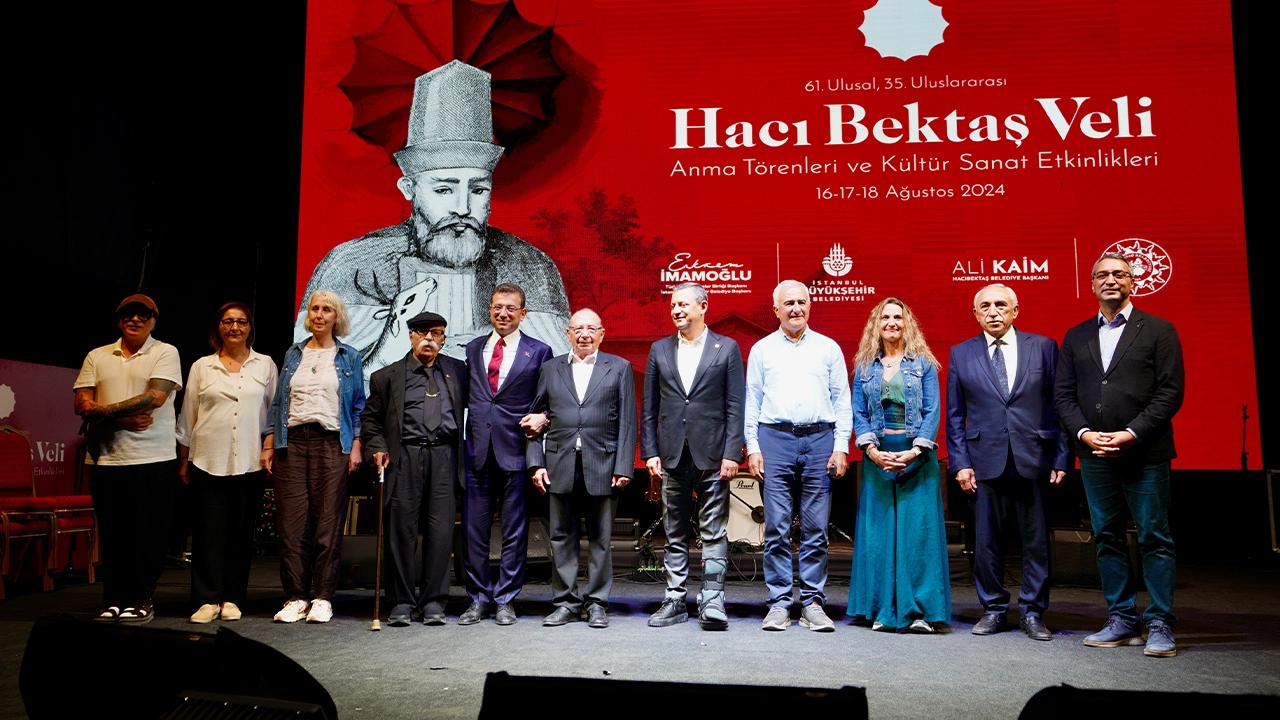 İBB Başkanı Ekrem İmamoğlu: Hacıbektaş sahipsiz kalamaz