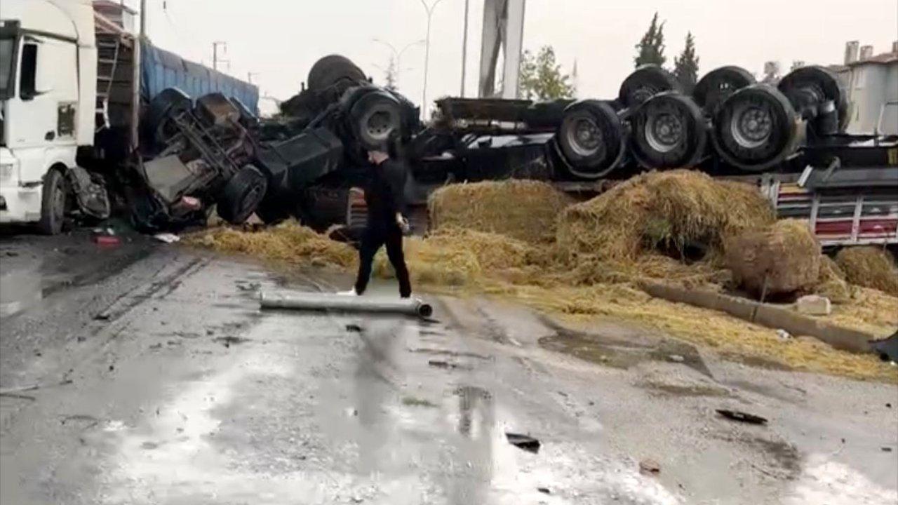 Freni boşalan TIR zincirleme kazaya neden oldu: 2 ölü, çok sayıda yaralı var