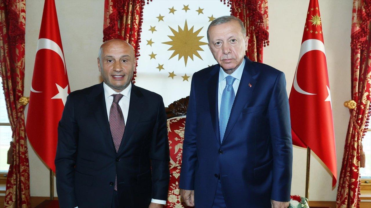 Cumhurbaşkanı Erdoğan, TİM Başkanı Gültepe'yi kabul etti