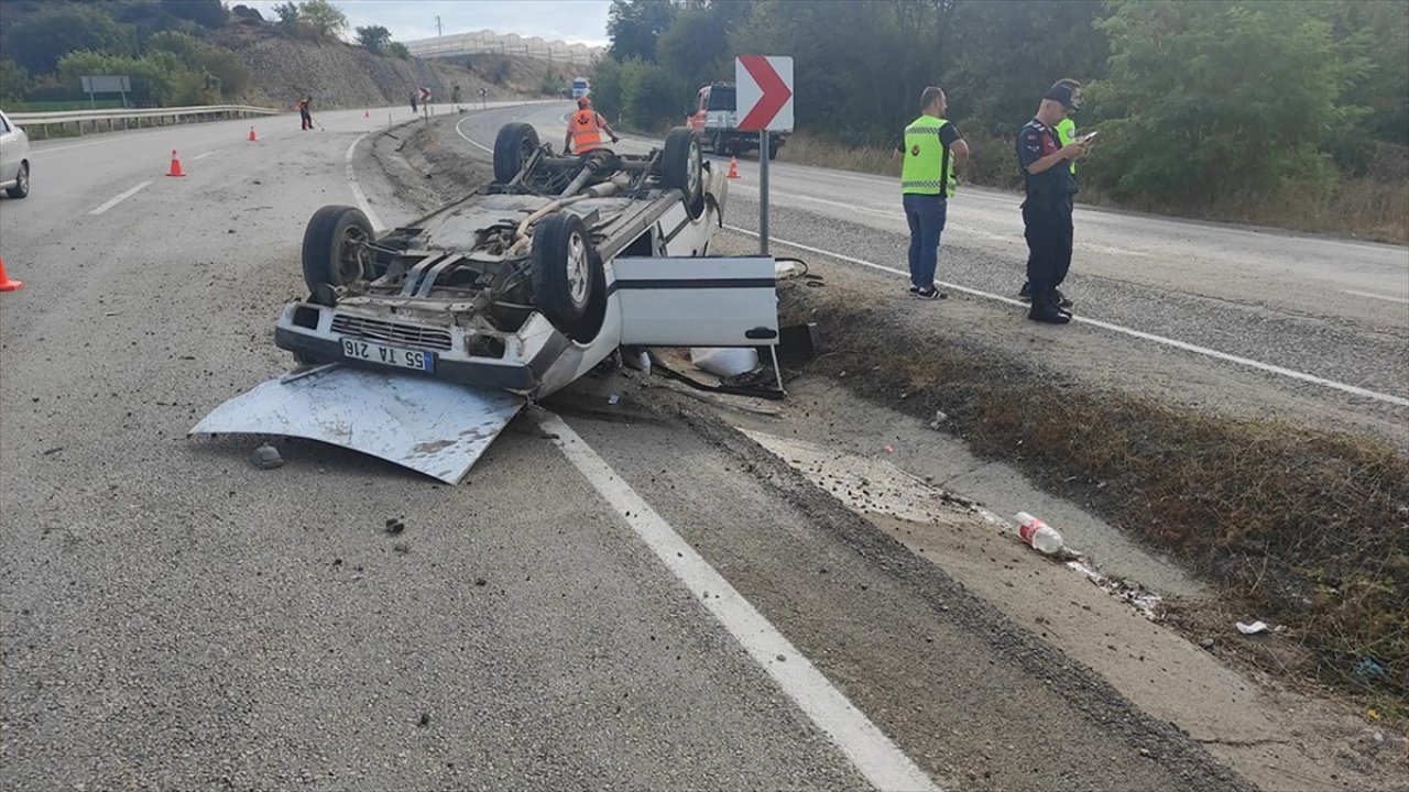 Karabük'teki yaşanan kazalarda 3'ü çocuk 7 kişi yaralandı