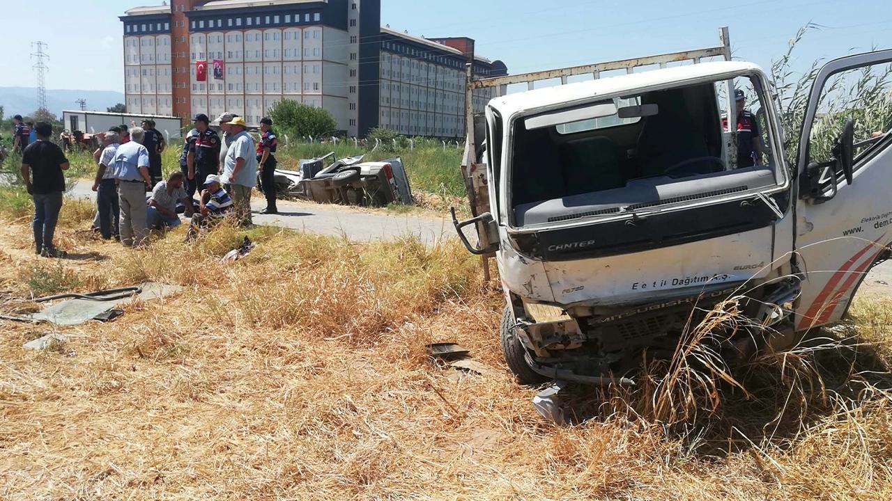 Aydın'da düğün dönüşü feci kaza: 1 ölü, yaralılar var