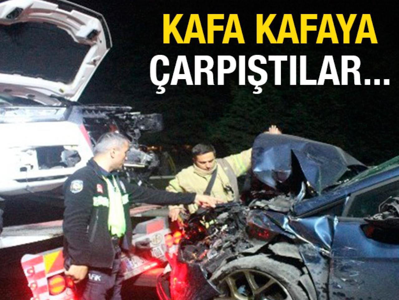 Kafa kafaya çarpıştılar