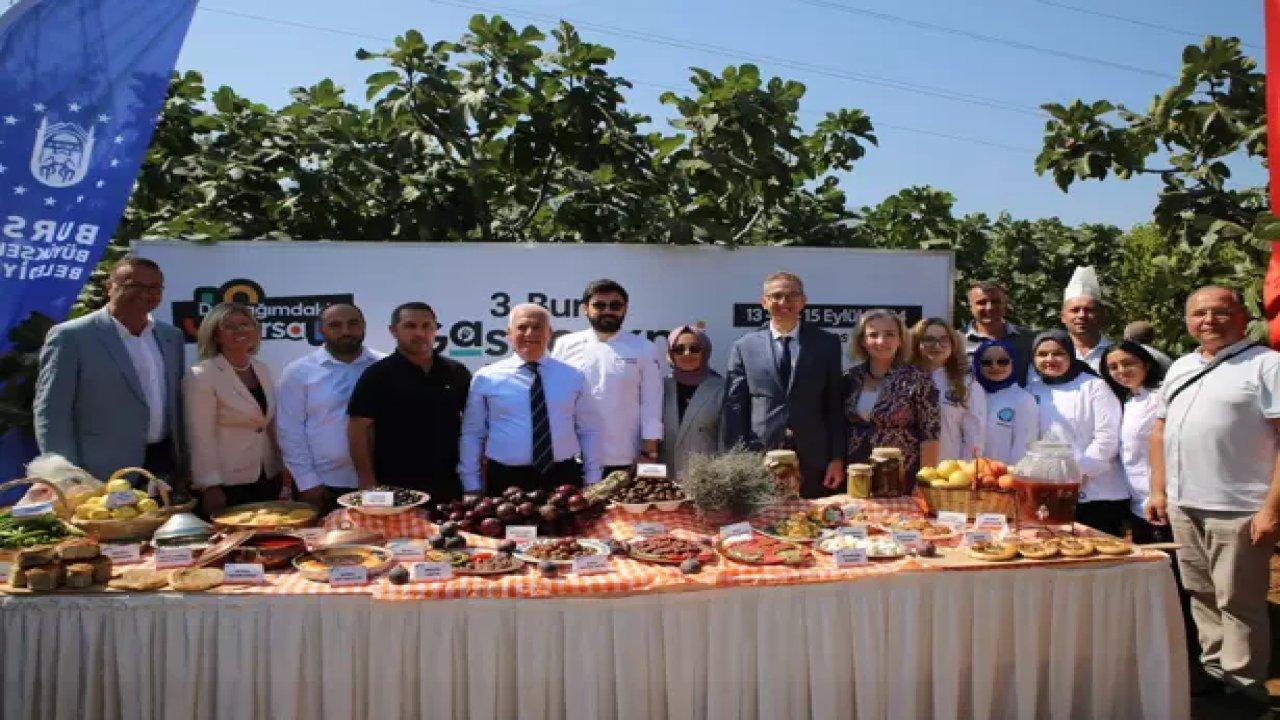 3. Uluslararası Gastronomi Festivali'nin kalbi Bursa'da attı