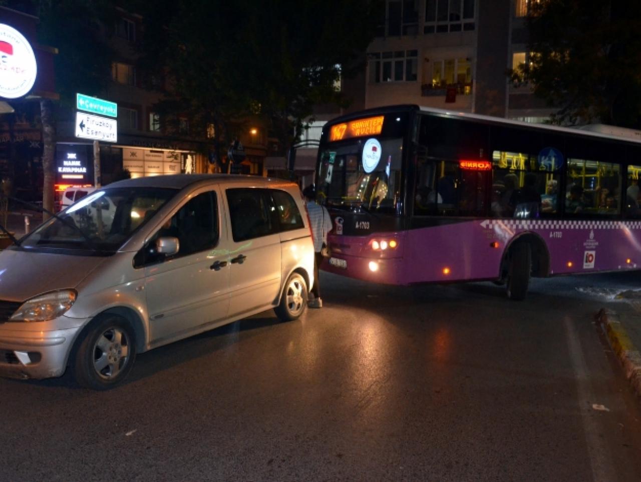 Hatalı park trafiği karıştırdı