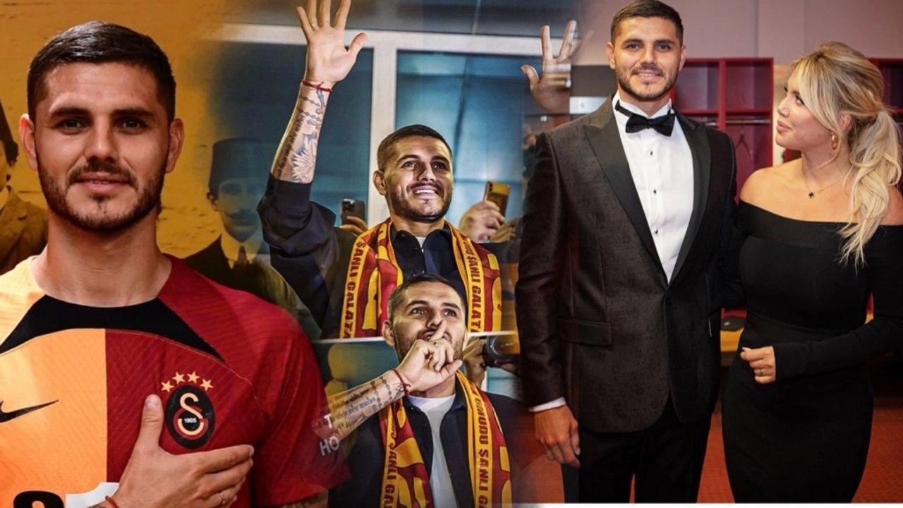 Icardi, Galatasaray’daki 2. yılını kutladı, Wanda’yı unutmadı!