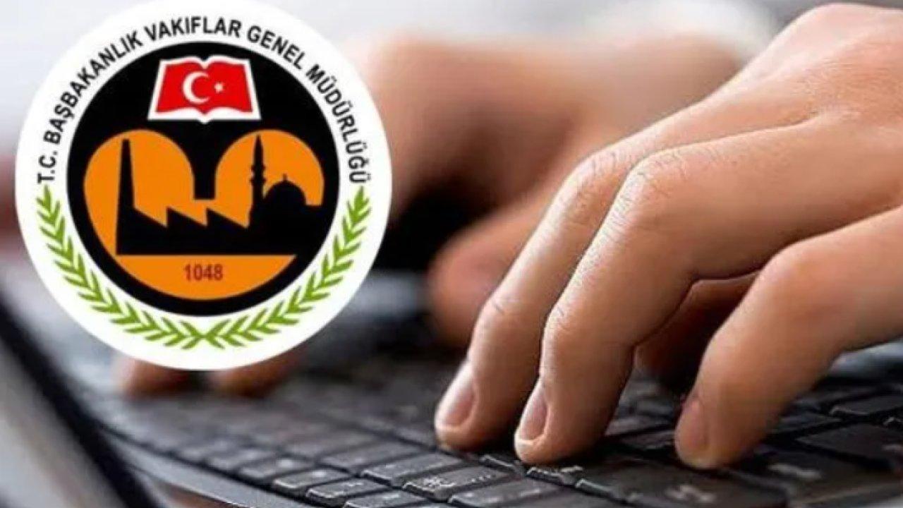 2025 VGM burs başvurusu ne zaman, nasıl yapılır? Vakıflar Genel Müdürlüğü VGM burs başvuru sonuçları ilan tarihi