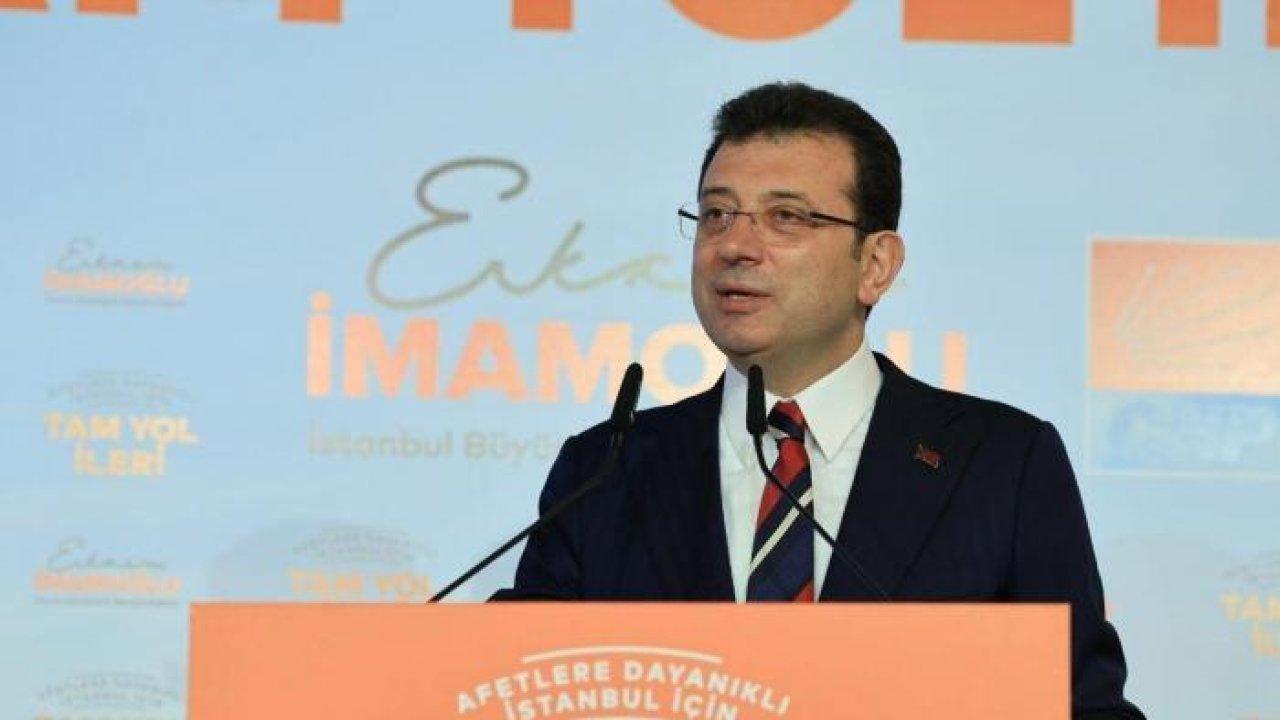 Ekrem İmamoğlu, Malatya'daki depreme ilişkin geçmiş olsun mesajı yayımladı