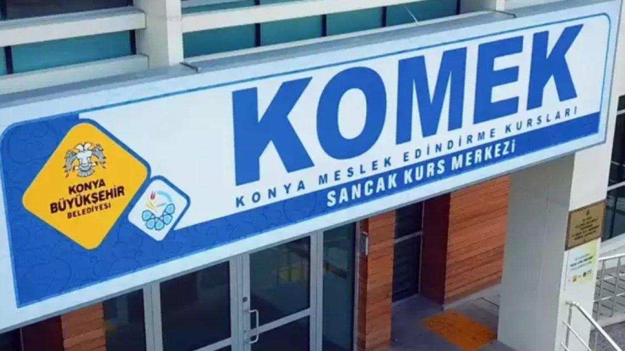 KOMEK kayıt başvuru ekranı! 2024 Konya KOMEK online başvuru ve kayıt nasıl yapılır?