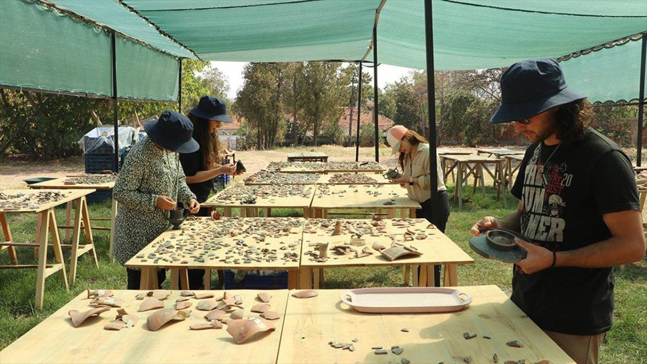 Hera'nın Şehri'nde kazıda Traklara ait izler gün yüzüne çıkarılıyor