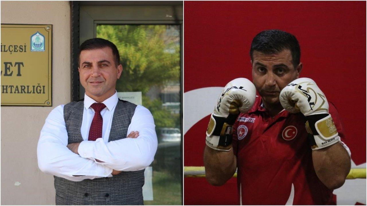 Gündüz muhtar, gece kick boksçu!