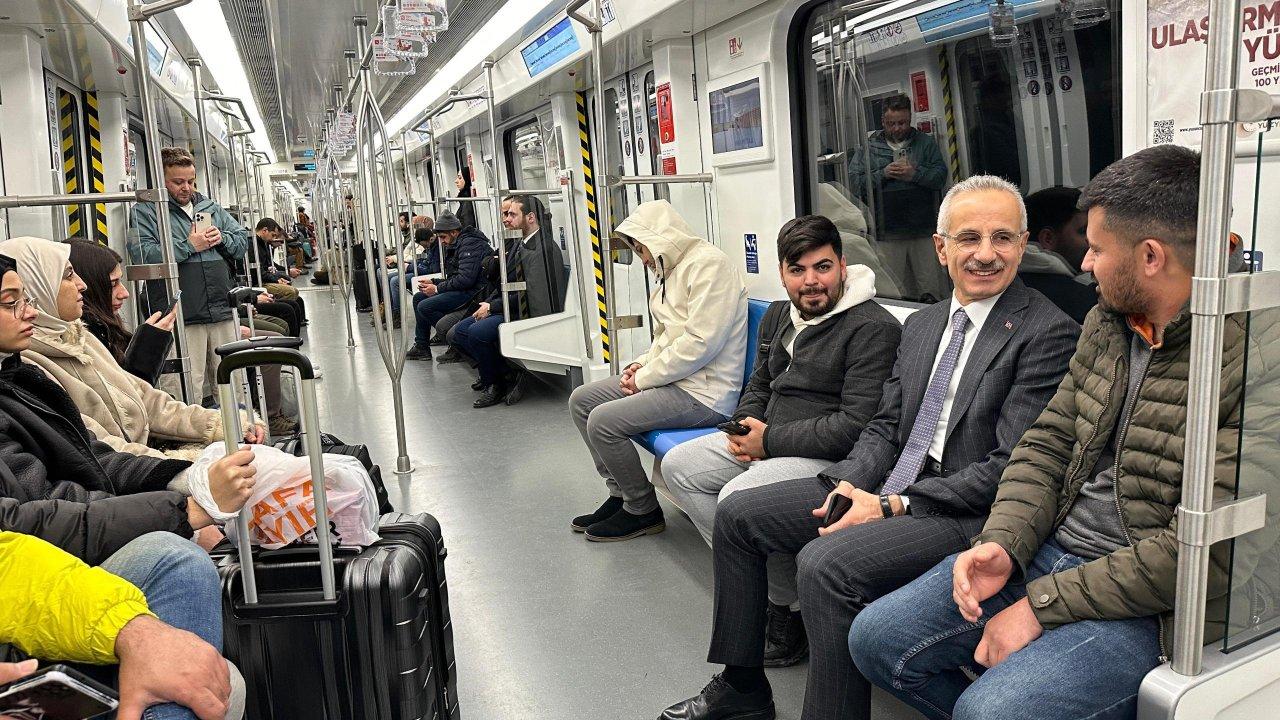 Gayrettepe-İstanbul Havalimanı metro hattında yolcu rekoru!