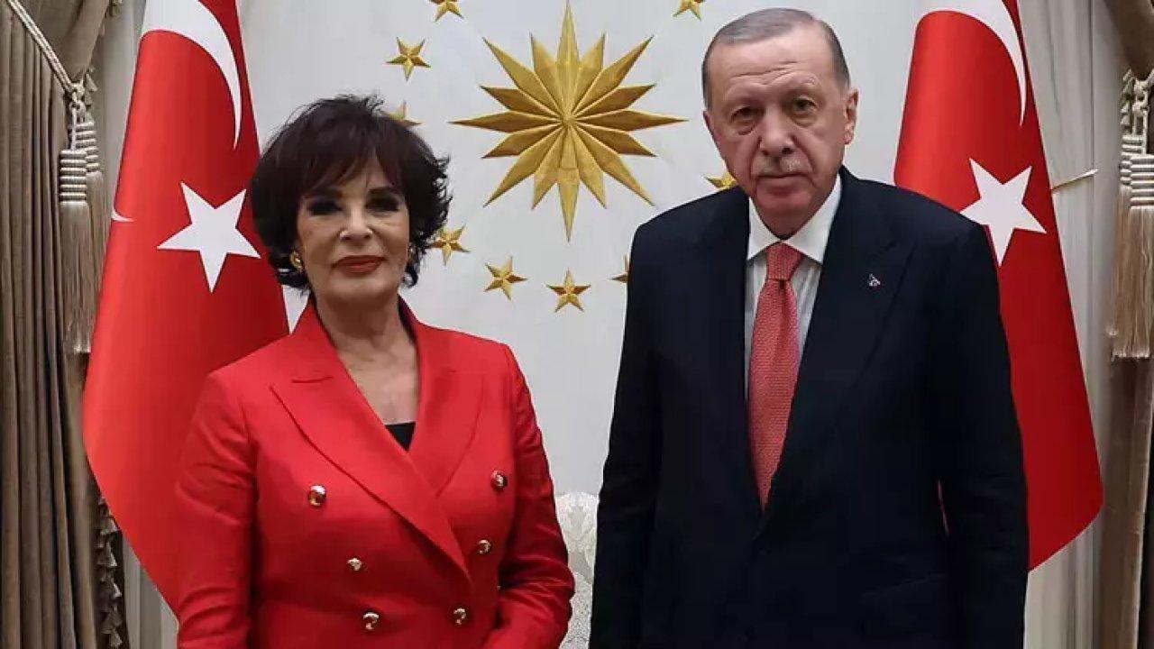 Hülya Koçyiğit'ten Cumhurbaşkanı Erdoğan'a ziyaret