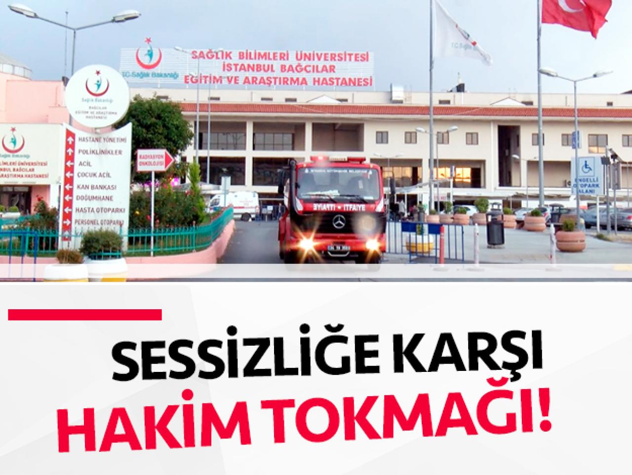 Sessizliğe karşı hakim tokmağı