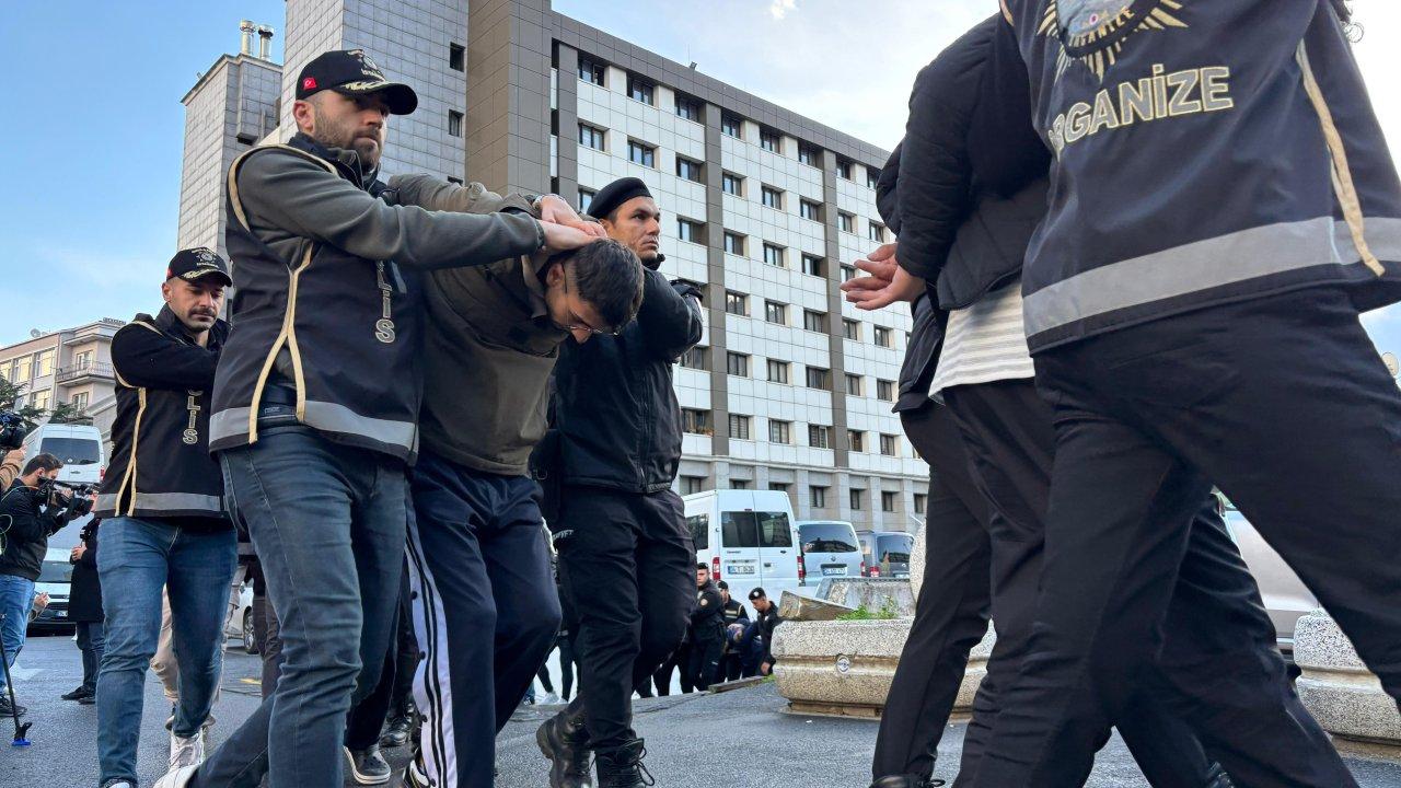 Daltonlar ve Barış Boyun suç örgütü üyesi 157 şüpheli adliyeye sevk edildi