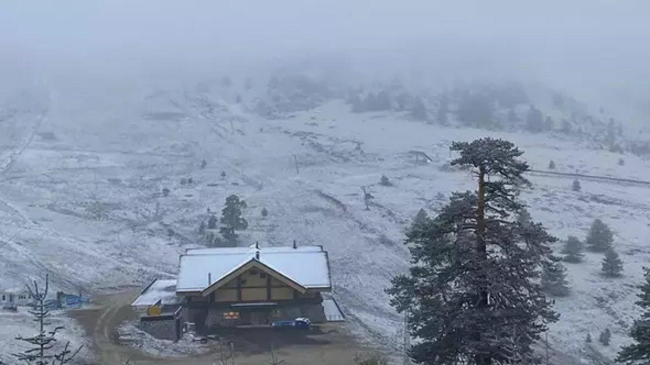 Bolu Kartalkaya beyaza büründü!