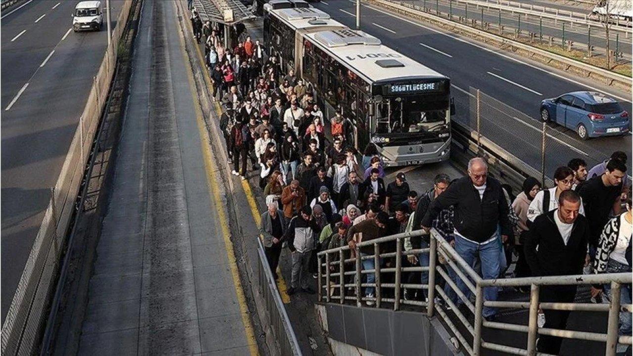 İstanbul'da metrobüs çilesi büyüyor, vatandaşlar isyan etti!