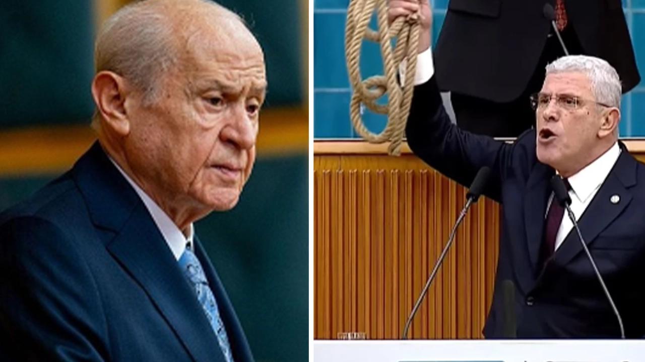 Devlet Bahçeli, İYİ Parti lideri Dervişoğlu'nun fırlattığı idam ipini istedi: Makam odasına asacak