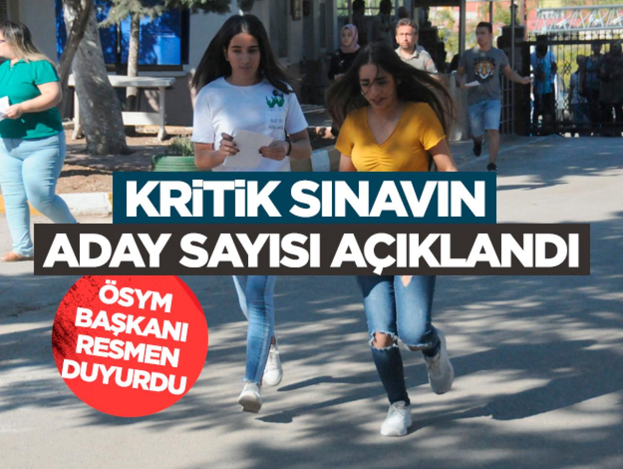 YKS'ye kaç kişi katılacak? O sayı açıklandı