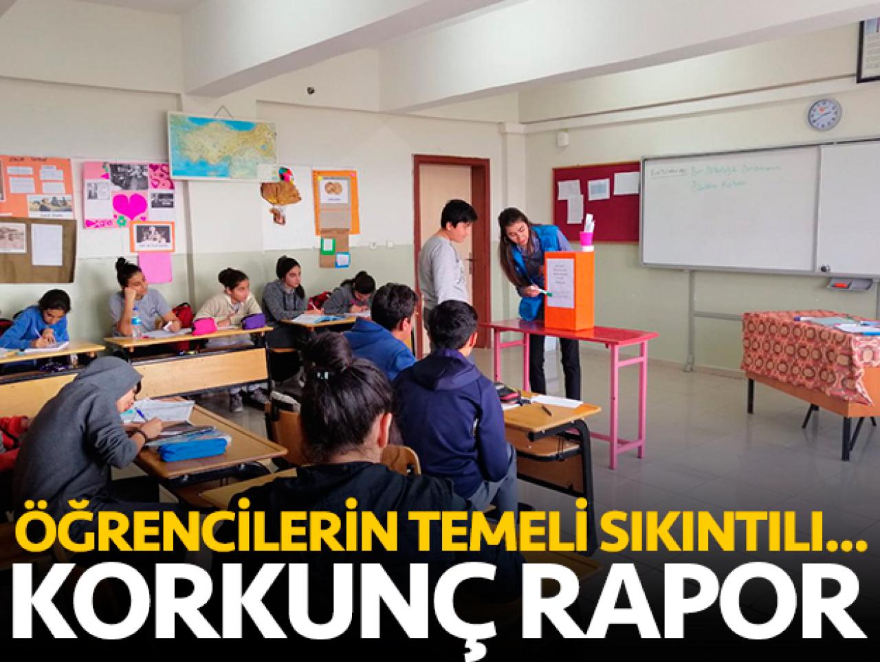 Binlerce öğrenci 4 işlem yapamıyor